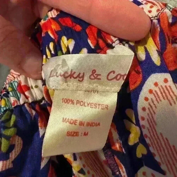 Women’s Red Lucky & Coco Shorts - Picture 4 of 7